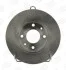 Диск тормозной передний (кратно 2) Renault Sandero (08-), Clio II (98-16), Logan I (04-) CHAMPION 561235CH (фото 2)