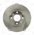 Диск тормозной передний/задний (кратно 2) Fiat 500 (07-)/Ford Ka (08-16) CHAMPION 561380CH (фото 2)