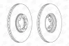 Диск тормозной передний (кратно 2) Ford Transit (00-06) CHAMPION 562140CH (фото 1)