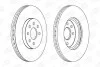 Диск тормозной передний (кратно 2) Opel Astra H (A04) (04-14), Astra H Classic Hatchback (A04) (09-) CHAMPION 562278CH (фото 1)