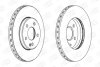 Гальмівний диск перед. W169/W245 (04-12) компл. 2шт CHAMPION 562314CH (фото 1)