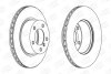 Диск тормозной передний (кртано 2) BMW 1 (E81,E87), 3 (E90) CHAMPION 562317CH (фото 1)