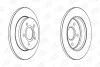 Диск тормозной задний (кратно 2) Ford C-Max (07-10), Focus II (04-13) CHAMPION 562361CH (фото 1)