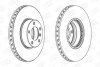 Гальмівний диск перед. BMW 5 (E39) 96- (324x30) CHAMPION 562384CH-1 (фото 1)