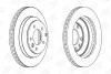 Диск тормозной задний (кратно 2) Audi Q7 (4Lb) (06-16)/Porsche Cayenne (92A) (10-) CHAMPION 562393CH (фото 1)