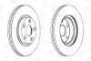 Диск тормозной передний (кратно 2) Toyota Auris (06-12), Avensis (03-08), Corolla (03-09) CHAMPION 562430CH (фото 1)