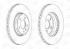Диск тормозной передний (кртано 2) Audi A4 (B8) CHAMPION 562466CH (фото 1)