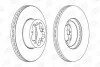 Диск тормозной передний (кратно 2) Ford Transit (06-14), Transit Tourneo (06-14) CHAMPION 562541CH (фото 1)