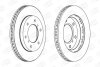 Диск тормозной передний (кртано 2) Mitsubishi Pajero (II,III,IV), Pajero Sport I CHAMPION 562572CH (фото 1)