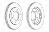 Диск тормозной передний (кртано 2) Mitsubishi Pajero (II,III,IV), Pajero Sport I CHAMPION 562572CH (фото 1)
