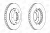 Диск тормозной передний (кртано 2) Kia Sorento I CHAMPION 562772CH (фото 1)