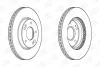Диск гальмівний передній (кртано 2) Hyundai Elantra (V,VI), i30 (11-)/ Kia Ceed (12-) CHAMPION 562986CH (фото 2)