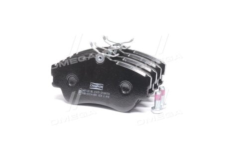 Колодки тормозные дисковые передние VW T4 CHAMPION 571847CH