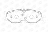 Колодки тормозные дисковые передние Land Rover Range Rover Sport I, Discovery II CHAMPION 572521CH (фото 1)
