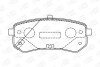 Колодки тормозные дисковые задние Hyundai I10 I (PA) (07-)/Kia Picanto I (SA) (04-12) CHAMPION 572527CH (фото 1)