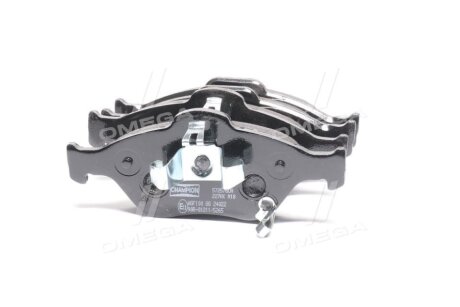 Колодки гальмівні дискові передні Toyota Yaris (05-10, 10-20) CHAMPION 572576CH