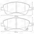 Колодки гальмівні дискові передні Toyota Avensis (T27) (08-18) CHAMPION 572600CH (фото 3)