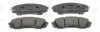 Колодки тормозные дисковые передние Kia Carnival/Grand Carnival III (06-) (57261 CHAMPION 572619CH (фото 2)