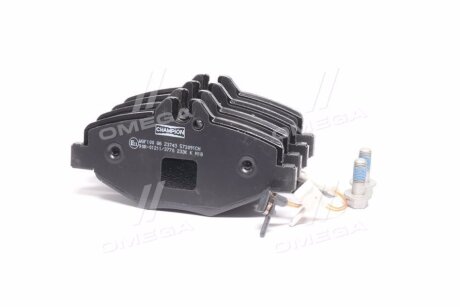 Гальмівні колодки пер. MB E-class (W211) 03-09 CHAMPION 573091CH