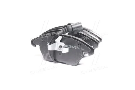 Колодки гальмівні дискові передні AUDI A3 Sportback (8PA) 04-15|VW CADDY III Box Body/MPV (2KA, 2KH, 2CA, 2CH) 04-15  CHAMPION 573128CH