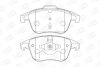 Колодки тормозные дисковые передние Citroen C4 Picasso (07-13), C4 II/ Peugeot 5 CHAMPION 573193CH (фото 1)