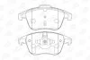 Колодки тормозные дисковые передние Citroen C4 Picasso (07-13), C4 II/ Peugeot 5 CHAMPION 573193CH (фото 1)