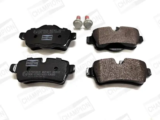 Колодки гальмові дискові задні MINI MINI (R56) 05-14, MINI Convertible (R57) 07-15 CHAMPION 573200CH (фото 1)
