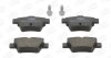 Колодки тормозные дисковые задние Citroen C4 I/ Peugeot 307 (03-09) C CHAMPION 573235CH (фото 2)