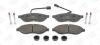 Колодки тормозные дисковые передние (с болтами и датчиками) Citroen Jumper II/ F CHAMPION 573260CH (фото 1)