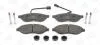 Колодки тормозные дисковые передние (с болтами и датчиками) Citroen Jumper II/ F CHAMPION 573260CH (фото 1)