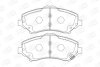 Колодки гальмівні дискові передні Dodge Journey (08-)/ Jeep Compass (06-) CHAMPION 573298CH (фото 1)