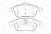 Колодки тормозные дисковые передние Renault Megane III, Scenic III, Fluence (12- CHAMPION 573316CH (фото 1)