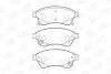 Колодки тормозные дисковые передние CHEVROLET AVEO Saloon (T300) 11-, CRUZE (J300) 09-|OPEL ASTRA J (P10) 09-15 CHAMPION 573332CH (фото 1)