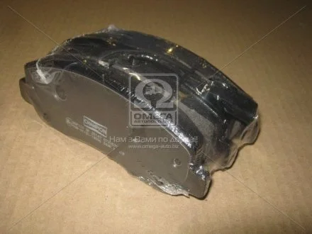 Колодки гальмівні дискові передні Renault Master IV / Opel Movano (10-)  CHAMPION 573357CH
