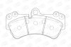Колодки тормозные дисковые передние Porsche Cayenne (02-10)/ VW Touareg (02-10) CHAMPION 573376CH (фото 1)
