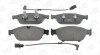 Колодки тормозные дисковые передние AUDI A6 (4G2, C7, 4GC) CHAMPION 573381CH (фото 2)