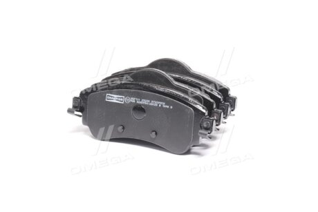 Колодки гальмівні дискові передні (з болтами) Citroen C4 II CHAMPION 573399CH