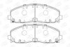 Колодки тормозные дисковые передние Dodge Journey (10-) CHAMPION 573411CH (фото 1)