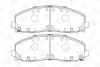 Колодки тормозные дисковые передние Dodge Journey (10-) CHAMPION 573411CH (фото 1)