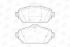 Колодки тормозные дисковые передние MERCEDES-BENZ C-CLASS (W205) 13-, C-CLASS T-Model (S205) 14- CHAMPION 573671CH (фото 1)