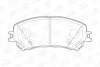 Колодки тормозные дисковые передние Renault Espace V, Megane IV, Scenic IV (5736 CHAMPION 573673CH (фото 1)