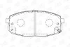Колодки тормозные дисковые передние HYUNDAI i30 (FD) 07-12, i30 Estate (FD) 07-12 CHAMPION 573730CH (фото 1)