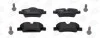 Колодки тормозные дисковые задние MINI MINI (F55) 13-, MINI (F56) 13-, MINI Convertible (F57) 14- CHAMPION 573763CH (фото 1)