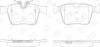 Колодки тормозные дисковые задние JAGUAR F-PACE (X761) 15-, XE (X760) 15-|LAND ROVER DISCOVERY SPORT (L550) 14- CHAMPION 573772CH (фото 2)