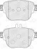 Колодки тормозные дисковые задние MB E-CLASS (W213) (16-) CHAMPION 573845CH (фото 1)