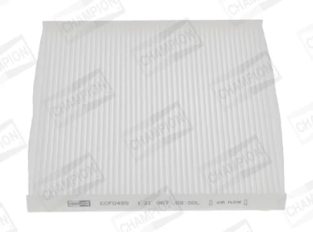 Фільтр салону HYUNDAI SANTA FE III, SONATA VI/ KIA OPTIMA (11-) CHAMPION CCF0485