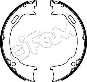 Гальмівні колодки бараб. Cherokee 01-08/Wrangler II 96/07 CIFAM 153-364