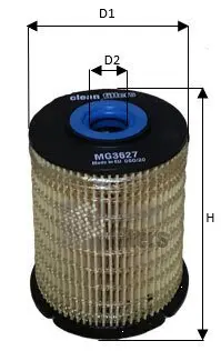 Фильтр топливный Chevrolet Aveo 1.3D 11- CLEAN FILTERS MG3627 (фото 1)