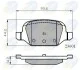 Comline - Тормозные колодки до дисків COMLINE CBP01026 (фото 1)