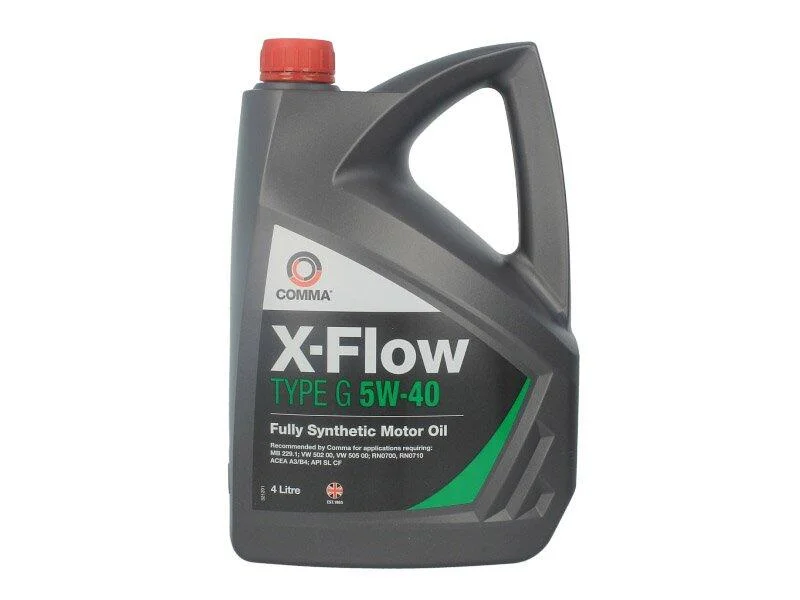 Моторна олива COMMA XFLOWG5W40SYNT4L (фото 1)
